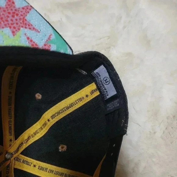 Chicago Bulls NBA Snapback SGA Denim Hat Cap BMO Melonwear 2018 2019 Rare - Picture 5 of 5